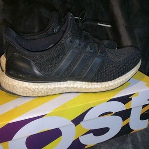 Adidas ultraboost. Black. Size 8.5 men’s